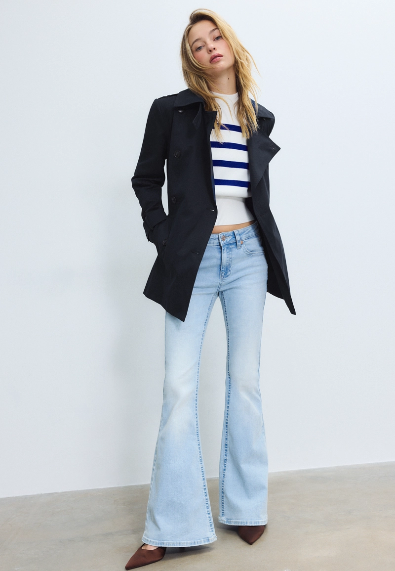 Укороченный классический тренч