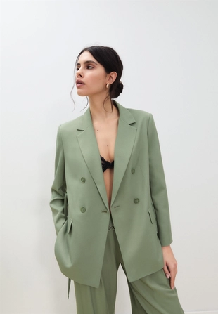 Belted blazer- Заказать в России