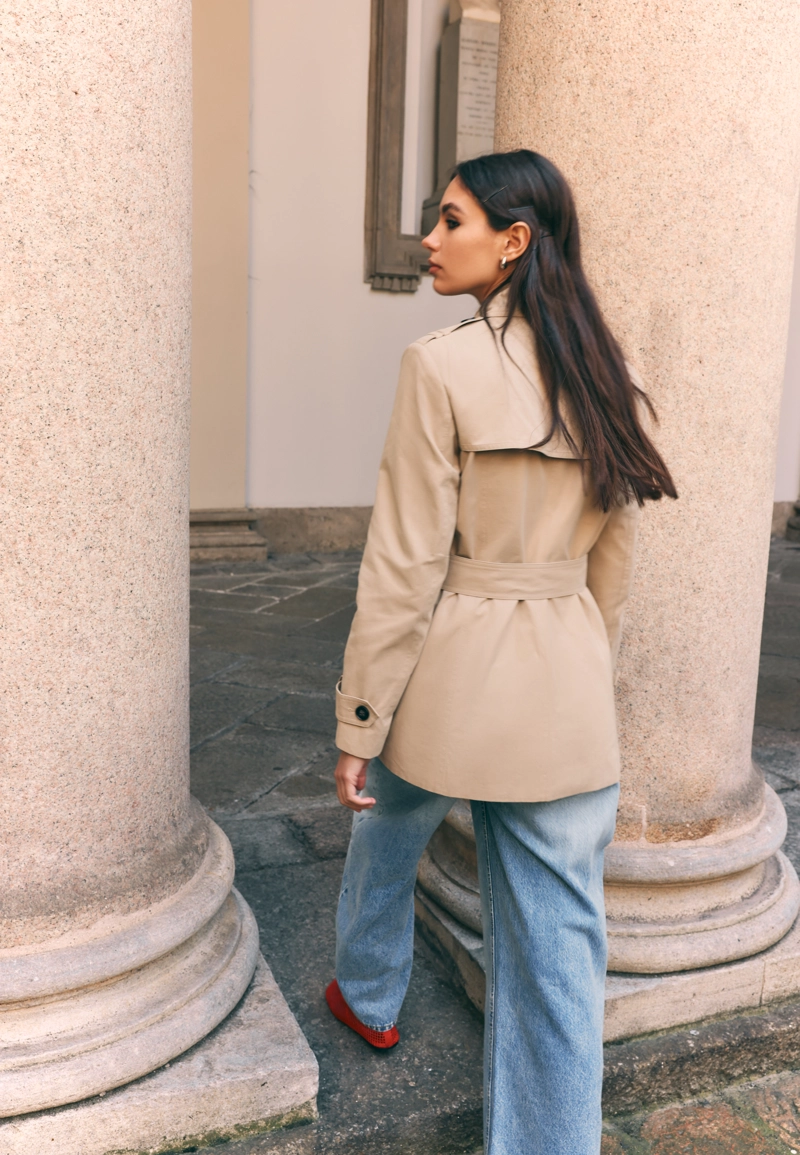 Укороченный базовый тренч