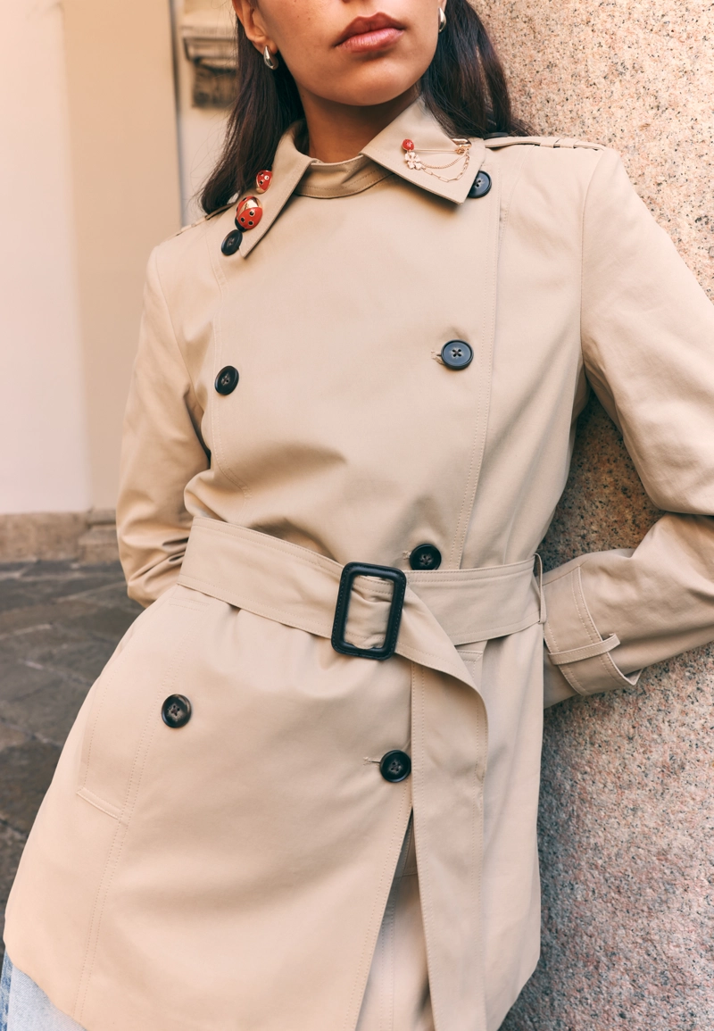 Укороченный базовый тренч