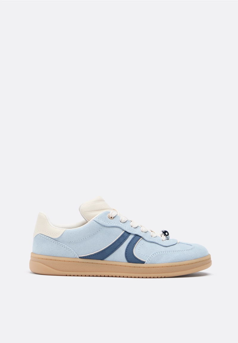 Повседневные кроссовки из искусственной замши