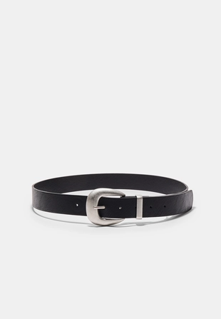 Базовый ремень с матовой пряжкой- Заказать в России