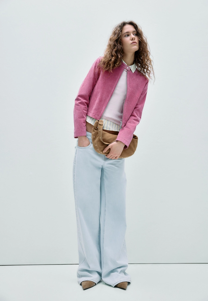 Мотоциклетная куртка из 100% кожи