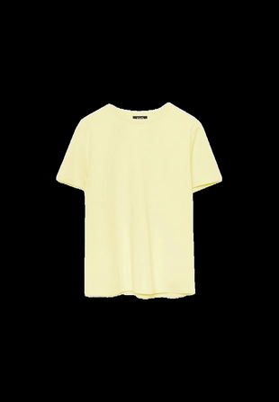 Базовая футболка regular из мягкой ткани- Заказать в России