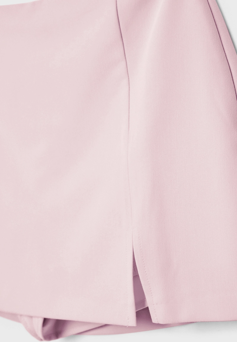 Юбка-шорты с боковым разрезом