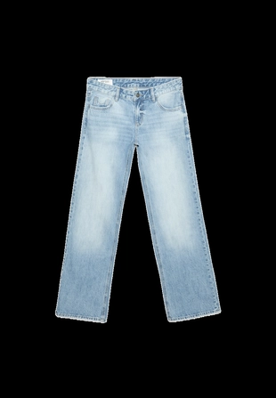 Джинсы-стрейт с низкой посадкой- Заказать в России