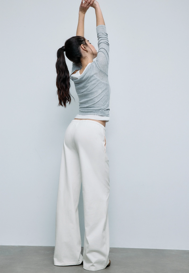 Брюки-джоггеры свободного кроя