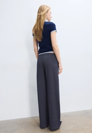 Брюки-джоггеры свободного кроя в полоску- Заказать в России