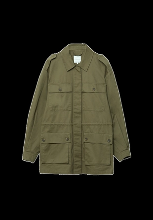 Хлопковая парка с карманами- Заказать в России