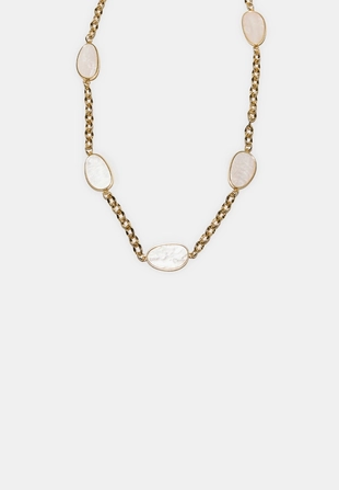 Металлический пояс с цветными камнями и цепочкой- Заказать в России