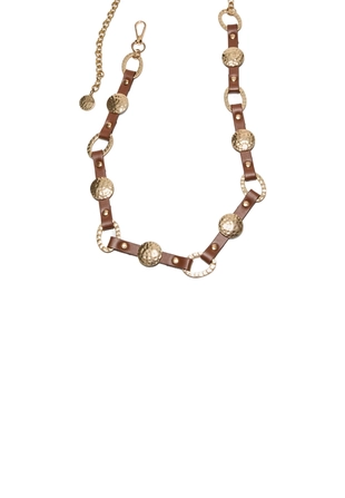 Металлический ремень из искусственной кожи- Заказать в России