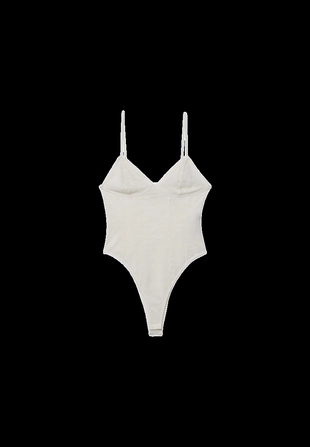 Боди на бретельках с кружевом- Заказать в России