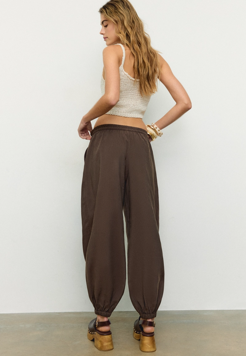 Брюки-шаровары из лиоцелла