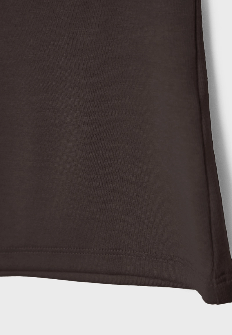 Майка с воротником-трубой