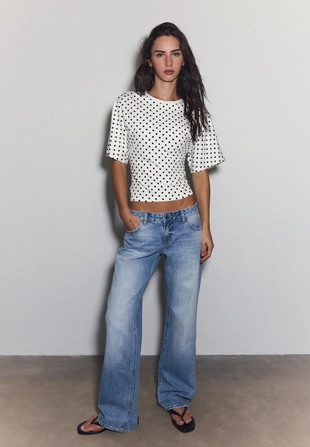 Футболка с короткими рукавами в японском стиле- Заказать в России