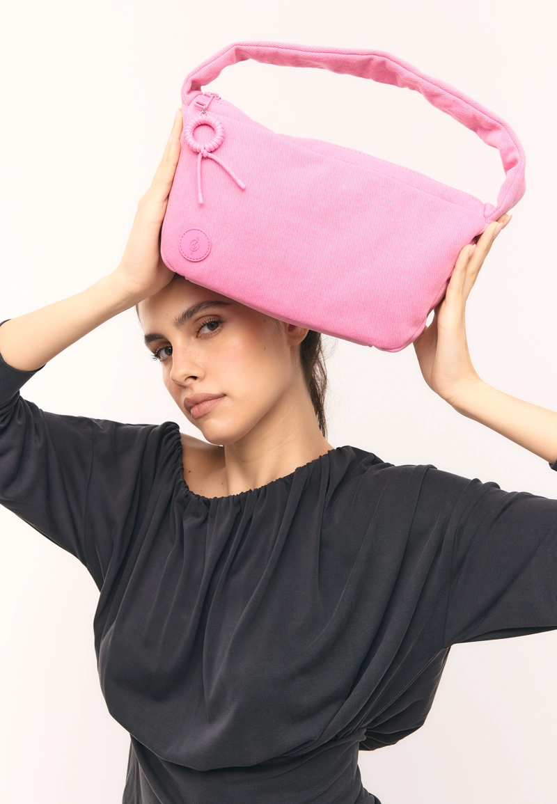 Плетеная сумка через плечо