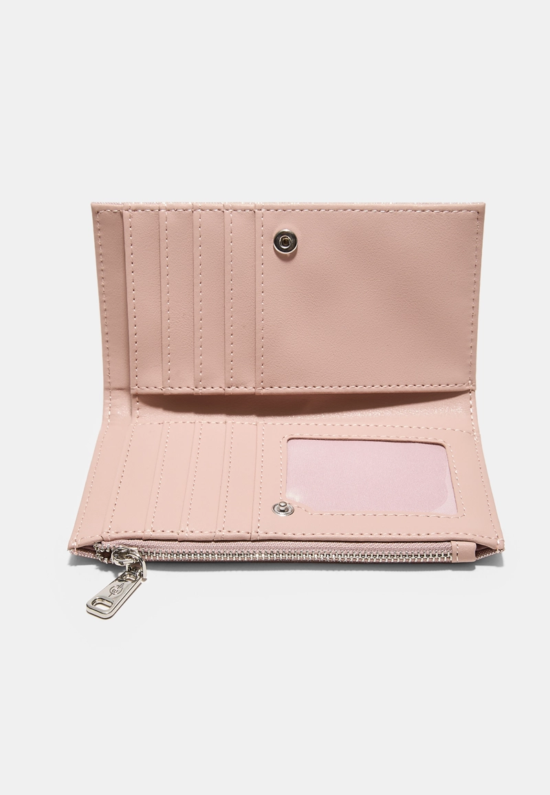 Удлиненный кошелек-кардхолдер с блестками