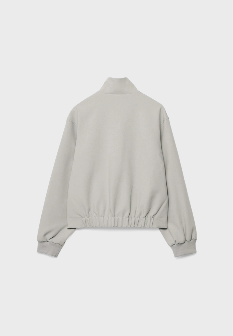 Куртка-пуховик с высоким воротником