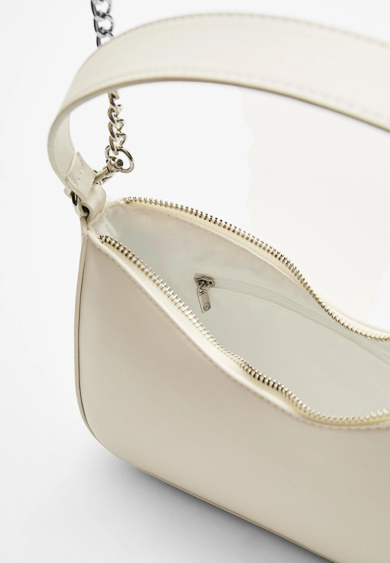 Сумка через плечо с длинной цепочкой