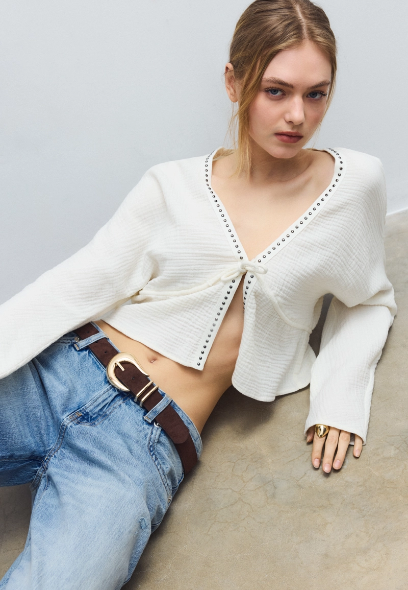 Ремень с органической пряжкой