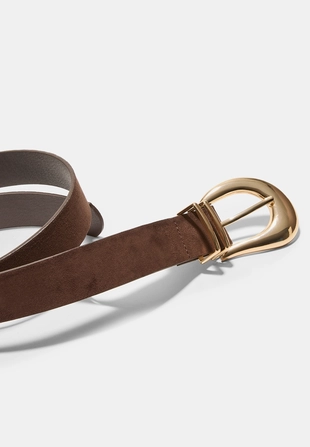 Ремень с органической пряжкой- Заказать в России