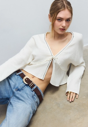 Ремень с органической пряжкой- Заказать в России