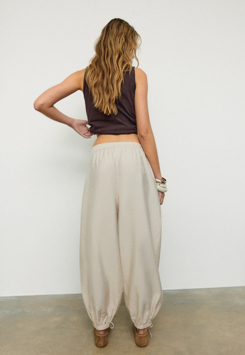 Брюки-шаровары из лиоцелла