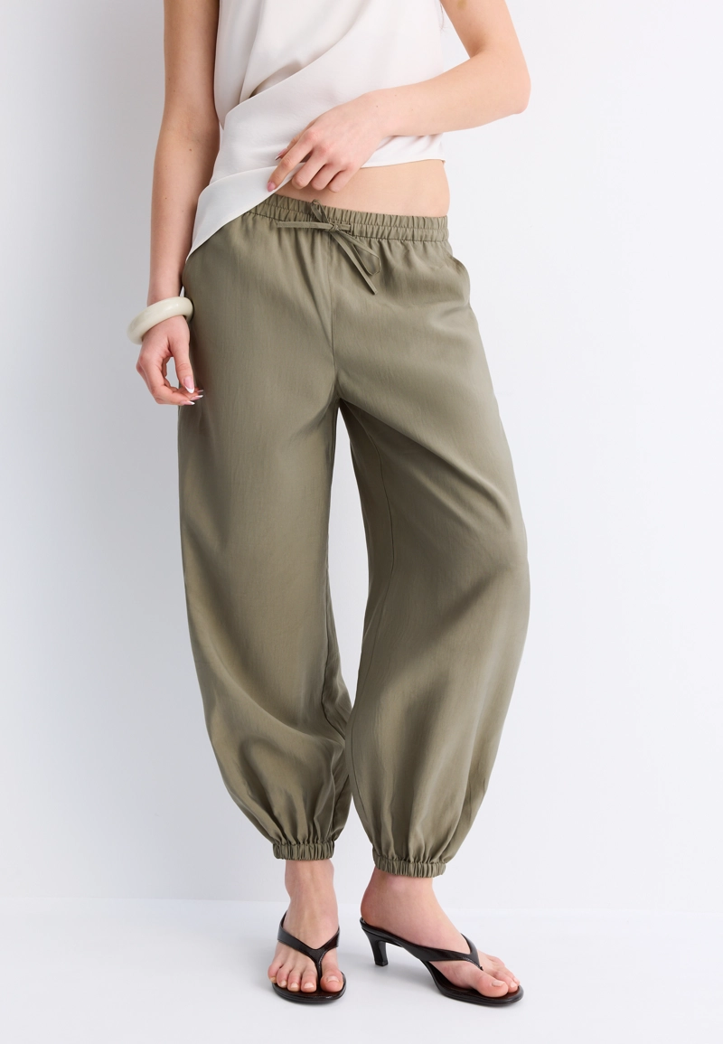 Брюки-шаровары из лиоцелла