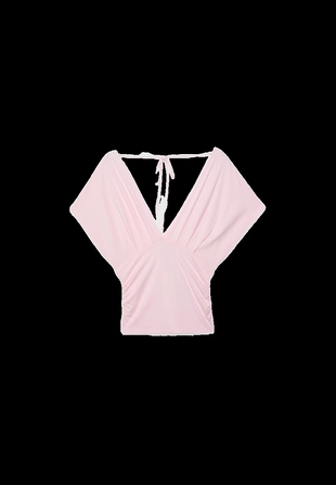 Футболка с V-образным вырезом- Заказать в России