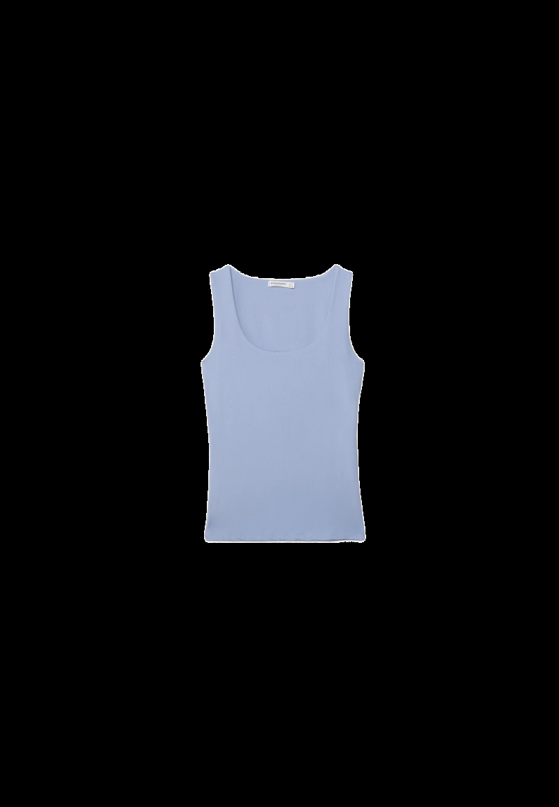 Майка из полиамида с широкими бретелями