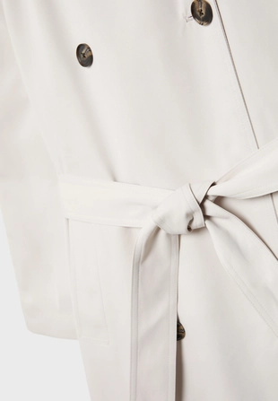 Длинный струящийся тренч- Заказать в России