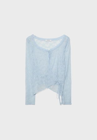 Футболка с запахом- Заказать в России