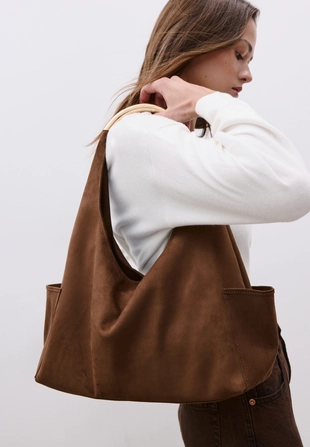 Сумка на плечо с металлической ручкой- Заказать в России