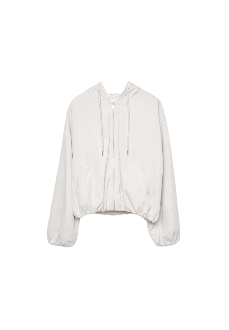Базовая куртка из нейлона с капюшоном