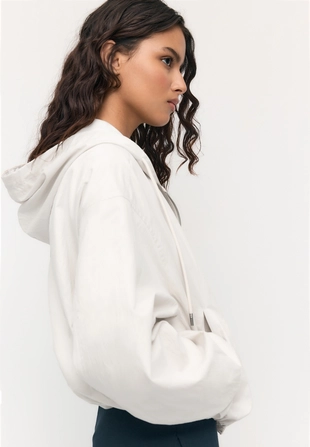 Базовая куртка из нейлона с капюшоном- Заказать в России