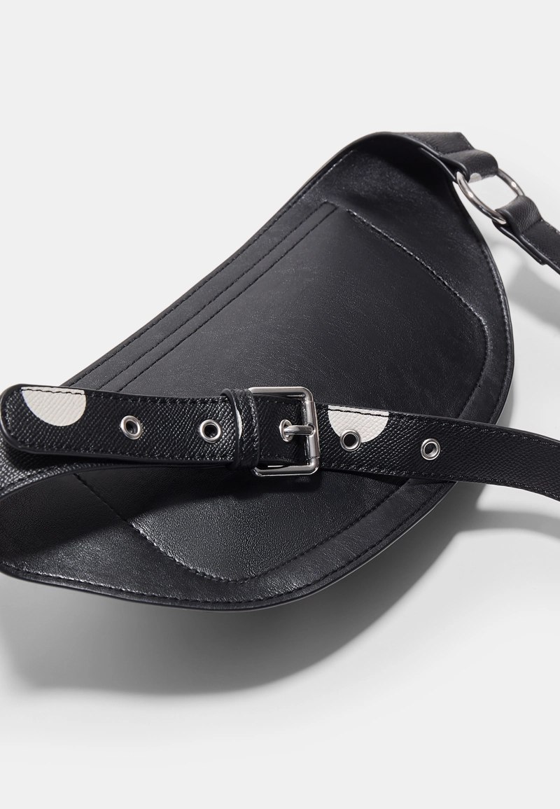 Ремень-бандана в горошек