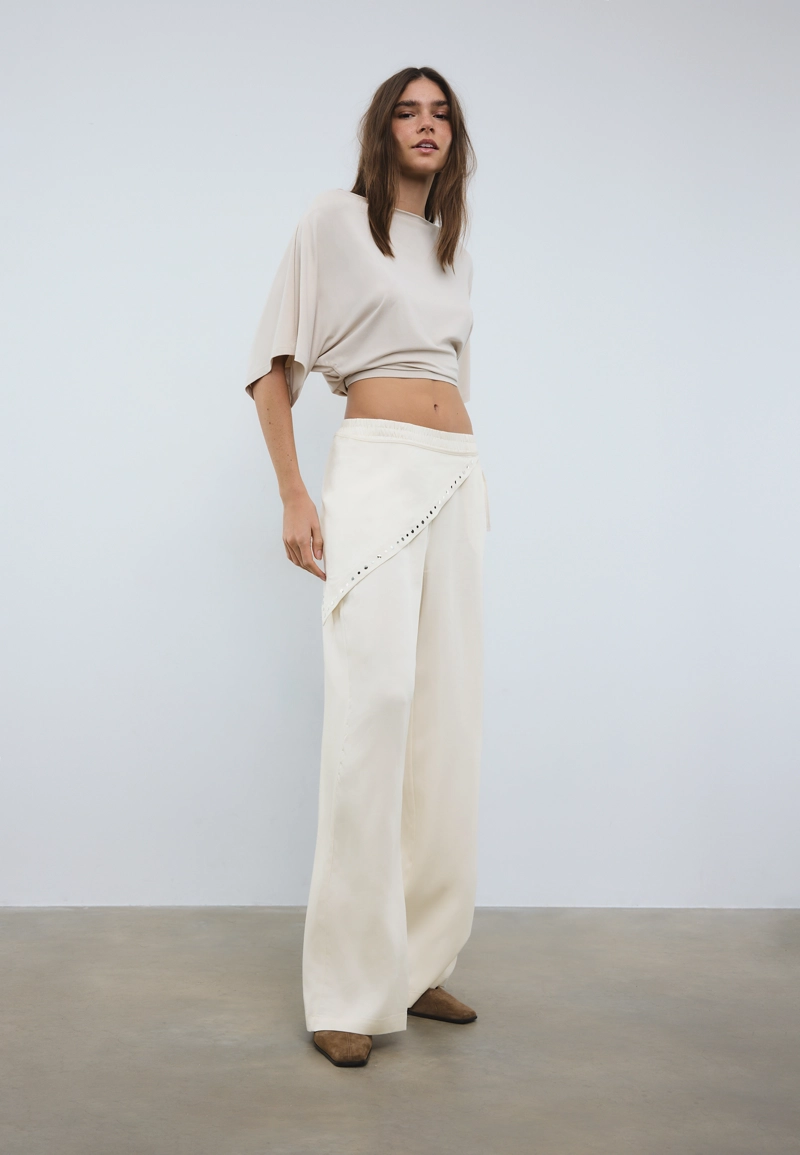 Брюки-платок из лиоцелла