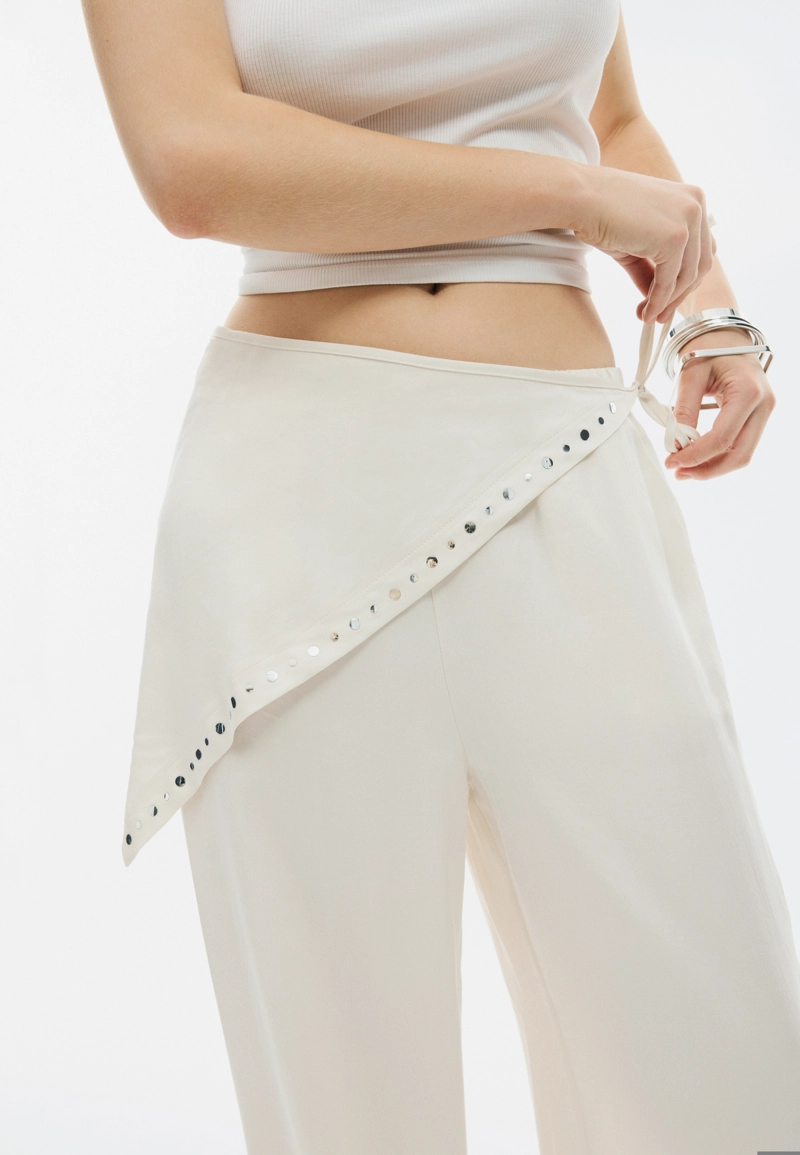 Брюки-платок из лиоцелла