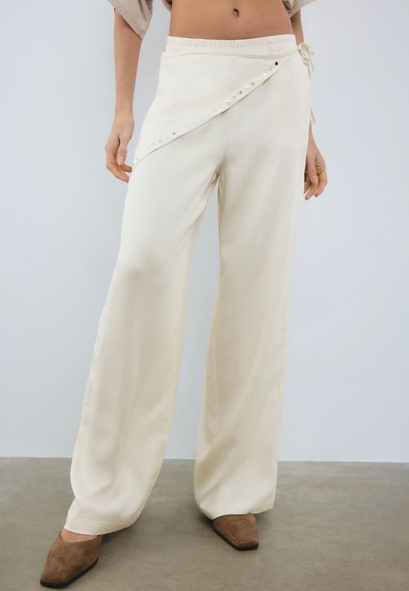 Брюки-платок из лиоцелла