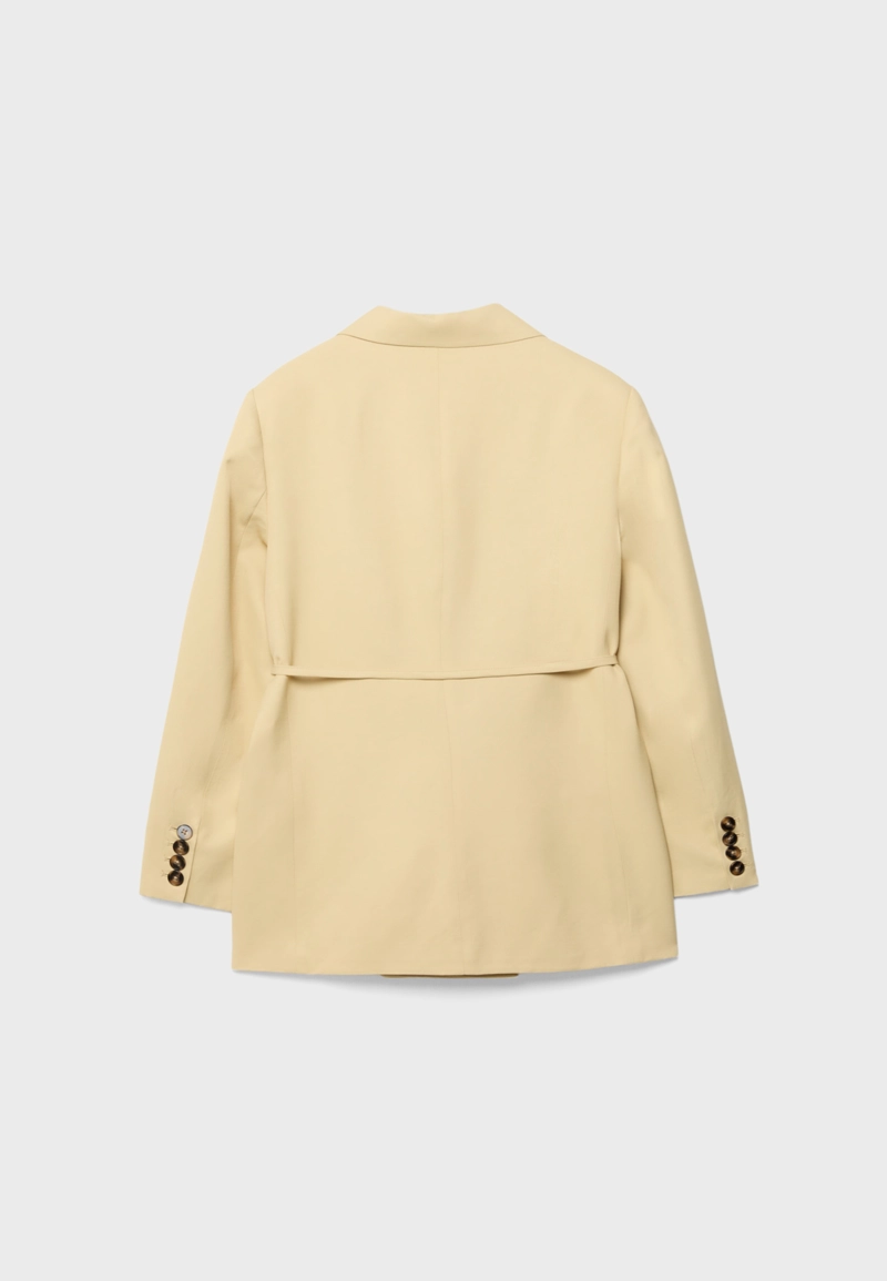 Пиджак с поясом