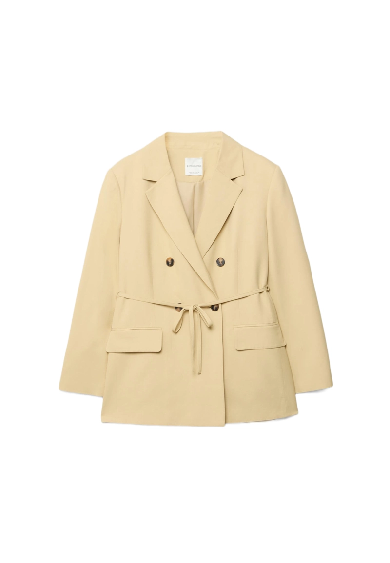 Пиджак с поясом