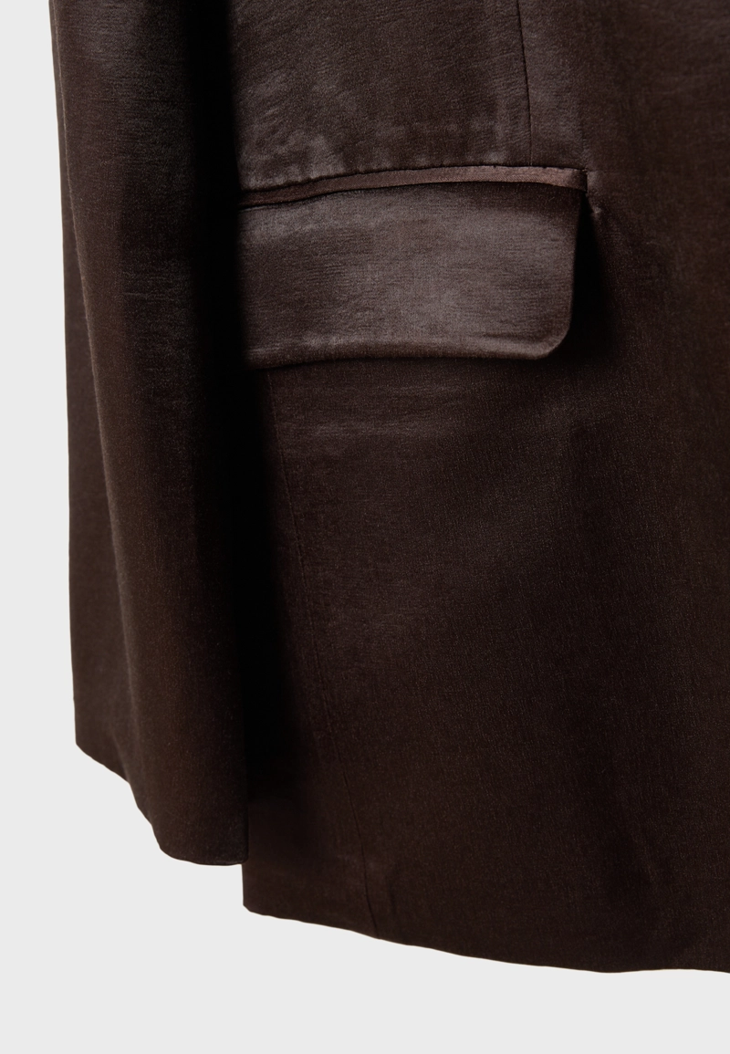 Атласный пиджак