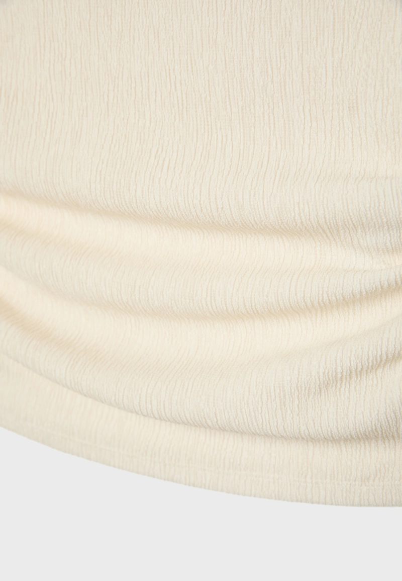 Топ с жатой фактурой