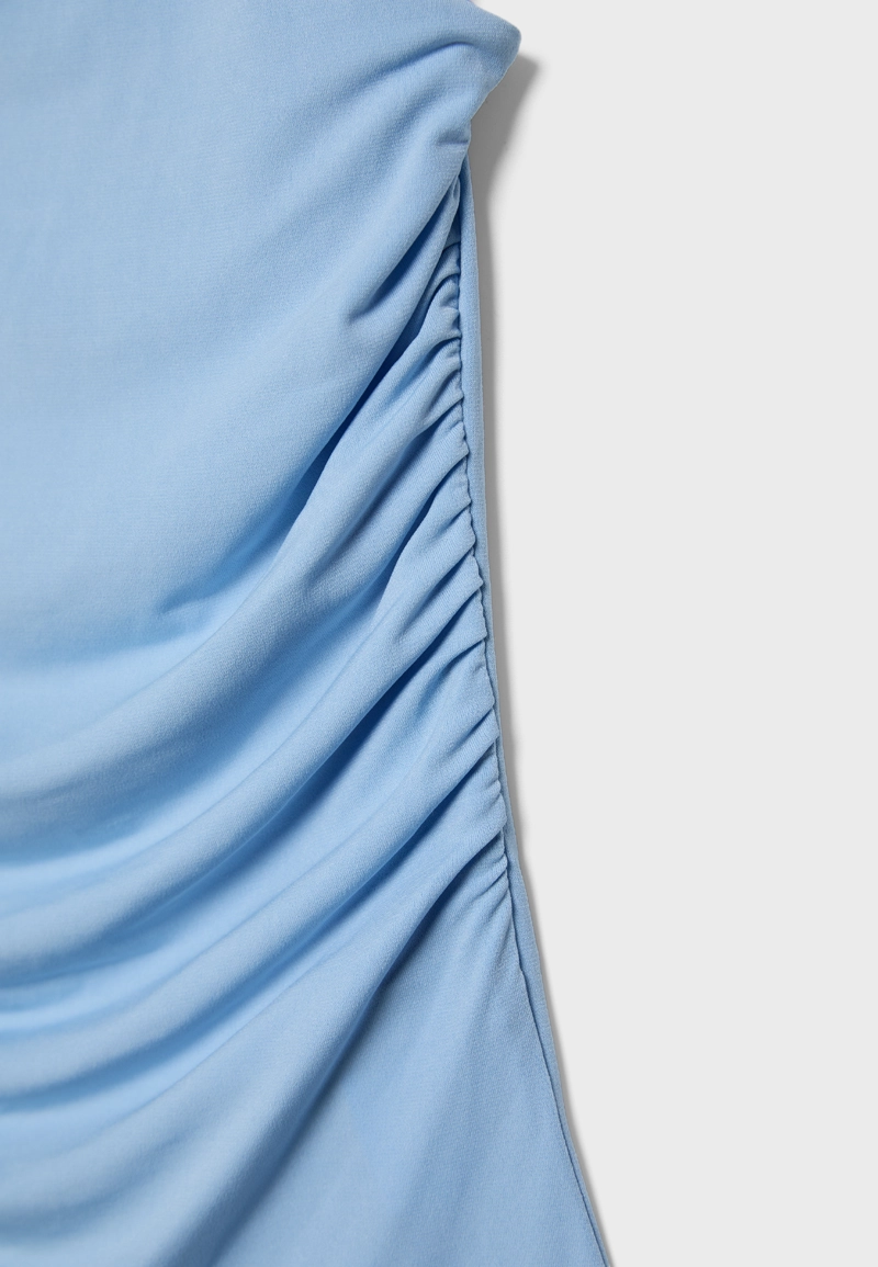 Боди с горловиной халтер