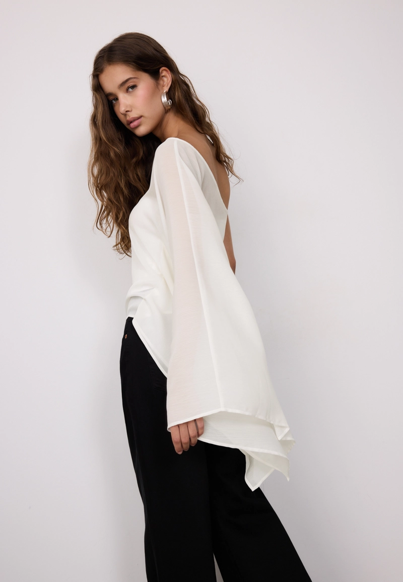 Асимметричная накидка