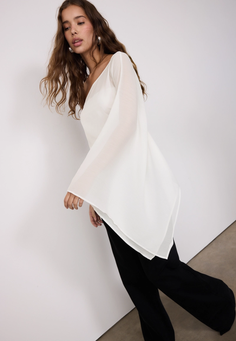 Асимметричная накидка