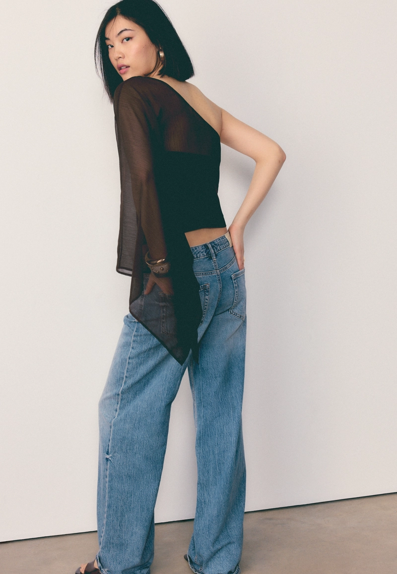 Асимметричная накидка