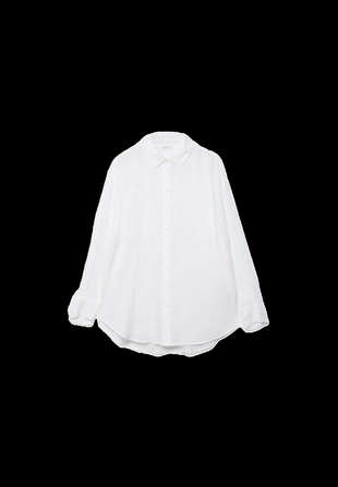 Базовая рубашка из двух видов ткани- Заказать в России