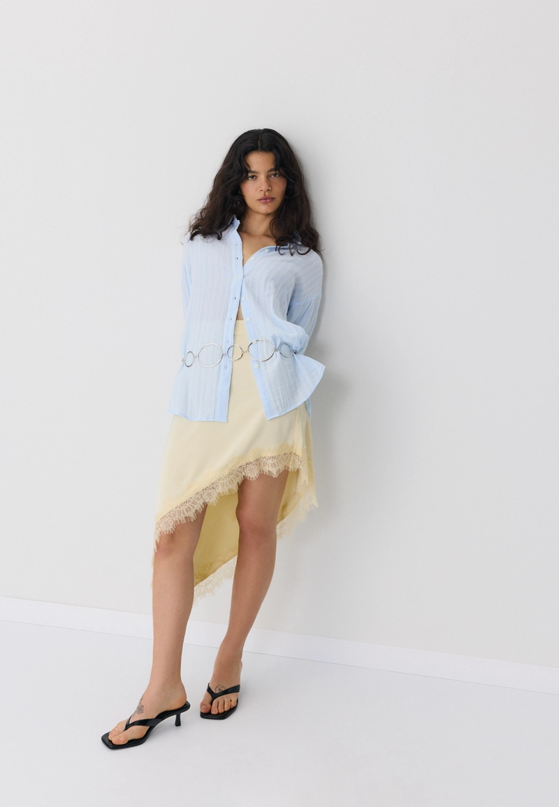 Базовая рубашка из двойной ткани