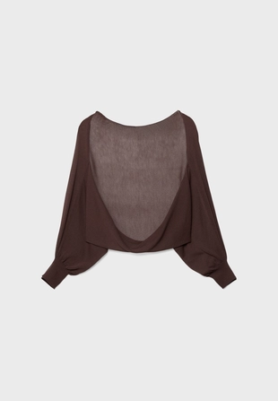 Трикотажный кардиган- Заказать в России